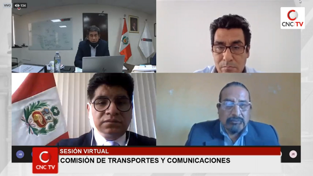 Comisión de Transportes recibe a ministro del sector