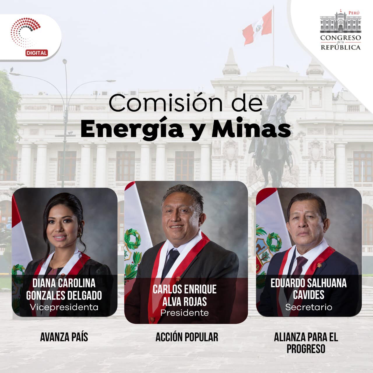 Comisión de Energía y Minas acopia información para promover el uso de