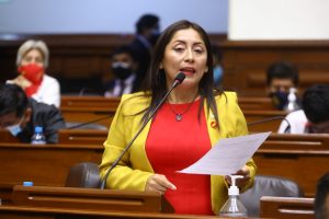 Congresista Kelly Portalatino Ávalos (Perú Libre)