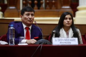 Yenifer Paredes asiste a la Comisión de Fiscalización