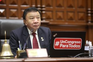 Vicepresidente Enrique Wong Pujada (PP)