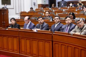 Betssy Chávez y su gabinete se presentan ante Pleno del Congreso