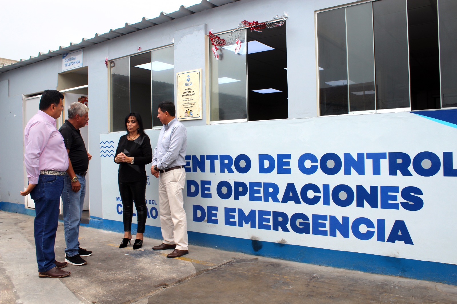Congresista Auristela Obando visitó Centro de Control de Operaciones de