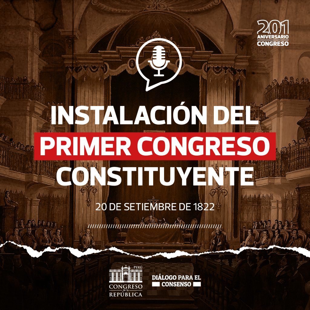 Instalaci N Del Primer Congreso Constituyente Del Per Comunicaciones Comunicaciones