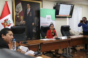 Sesión de Comisión de Pueblos Andinos