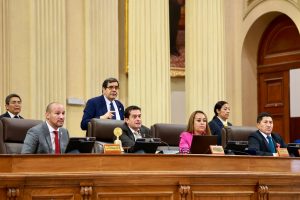 Instalación de primera legislatura del Senado